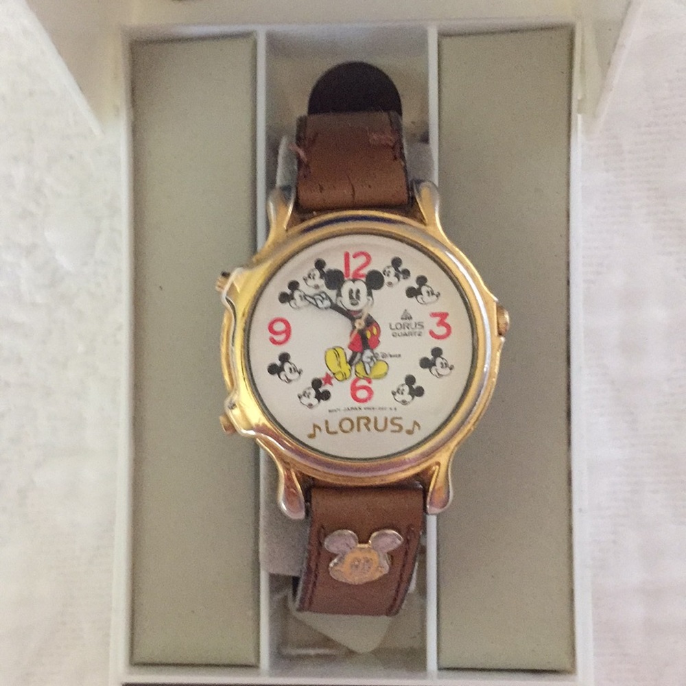 Lorus Musical Mickey Mouse watch